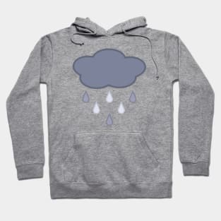 Stormy Day Rain Cloud Hoodie